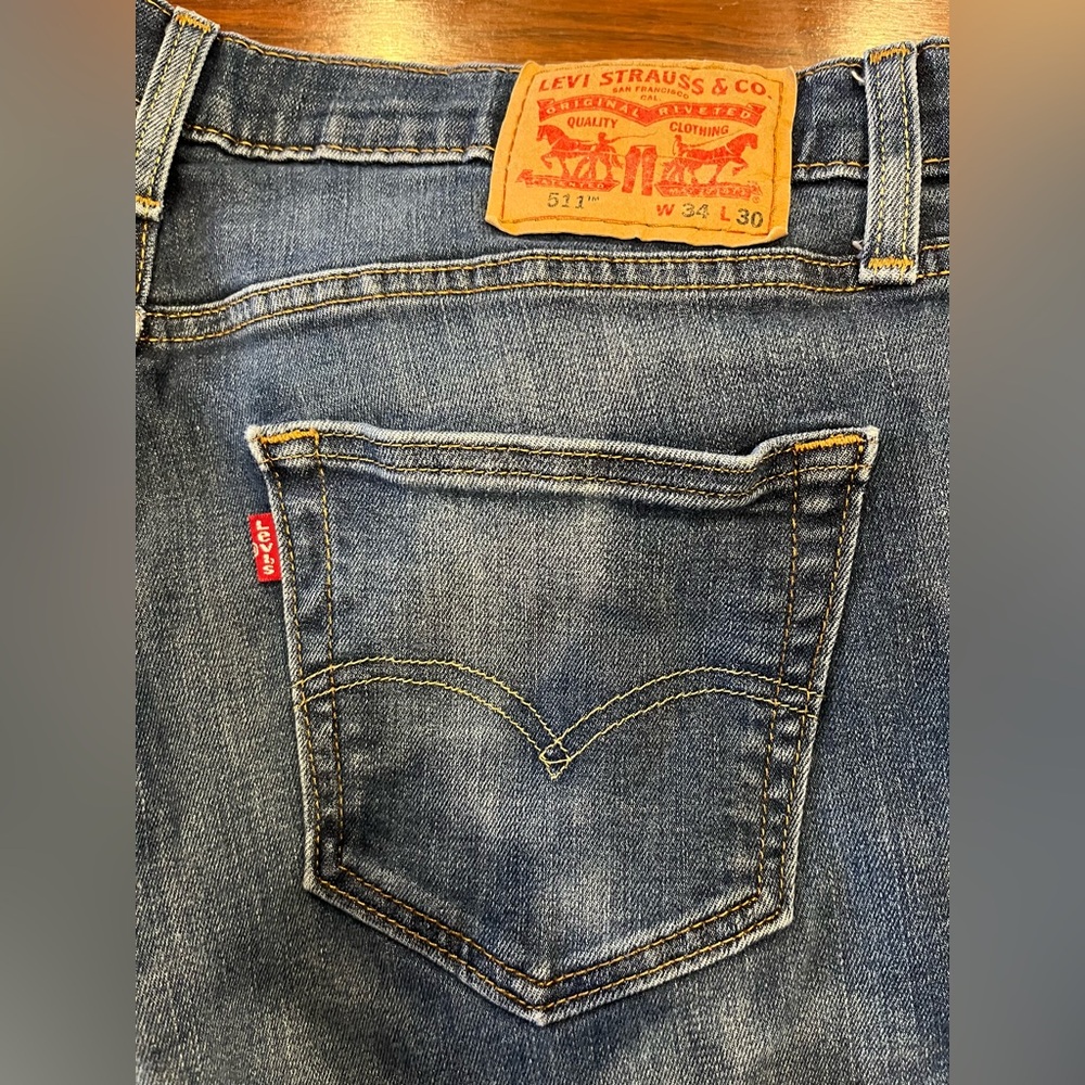 Levi’s Men’s Jeans 511 Slim W 34 L 30 Stretch